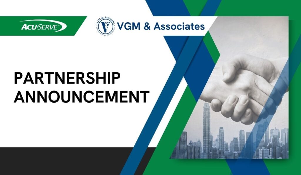 VGM and ACU-Serve Partnership Announcement