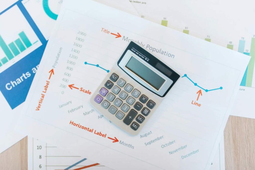 Calculator on Top of the Paper