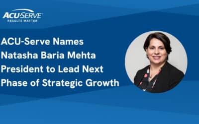 ACU-Serve Names Natasha Baria Mehta President to Lead Growth