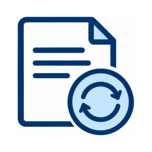 CMN & SWO Renewals A glowing blue shield with a white checkmark symbolizes security, protection, trust, compliance, and verified safety.