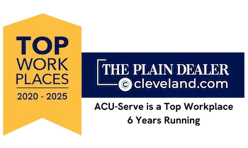The Plain Dealer/cleveland.com Top Workplaces 2020-2025 award badge